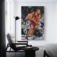 thumbnail image 3 of Evan Mobley Canvas Poster Art Poster Canvas Painting Decor Wall Print Photo Gifts Home Modern Decorative Posters 12x18inch(30x45cm), 3 of 6