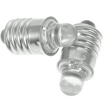 Monyance Replacement Bulb 2pcs Flashlight Bulb 3v Round Light Bulb E10 Socket Screw Base Light Bulb(0.87X0.35X0.35Inches)