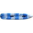thumbnail image 4 of BKC PK14 14' Tandem Sit On Top Pedal Drive Kayak W/ Rudder System, 2 Paddles, 2 Upright Back Support Aluminum Frame Seats 2 Person Foot Operated Kayak, 4 of 8