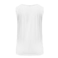 thumbnail image 5 of Levmjia Women's Sleeveless V Neck Tank Top Floral Print Casual Loose Fit Summer Top Solid Color A Line Blouse for Daily Wear, 5 of 5