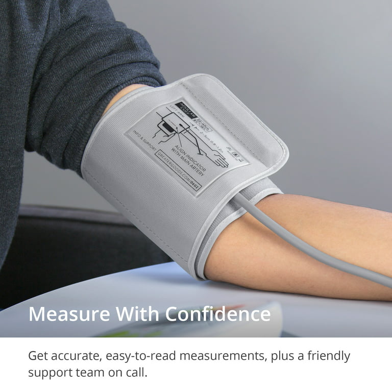 Greater Goods Blood Pressure Monitor Cuff Kit, Upper Arm Cuff, Set Also  Comes with Tubing and Device Bag 