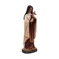 thumbnail image 3 of Hi-Line Gifts Saint Teresa of Avila with Crucifix  Outdoor Garden Statue - 23.75", 3 of 4