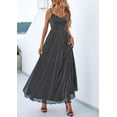 thumbnail image 4 of PRETTYGARDEN Women's Floral Maxi Dress Summer Outfits Spaghetti Strap Flowy Long Sundress Beach Vacation Boho Dresses, 4 of 10