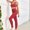 Red, variant on Kiplyki Flash Womens 2 Pieces Joggers Outfits Casual Solid Sleeveless Blouse Pants Sports Set Yoga Suit
