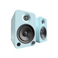 thumbnail image 1 of Kanto YU4GT 70W (RMS Power) Powered Speakers with Bluetooth and Phono Preamp GLOSS TEAL, 1 of 4