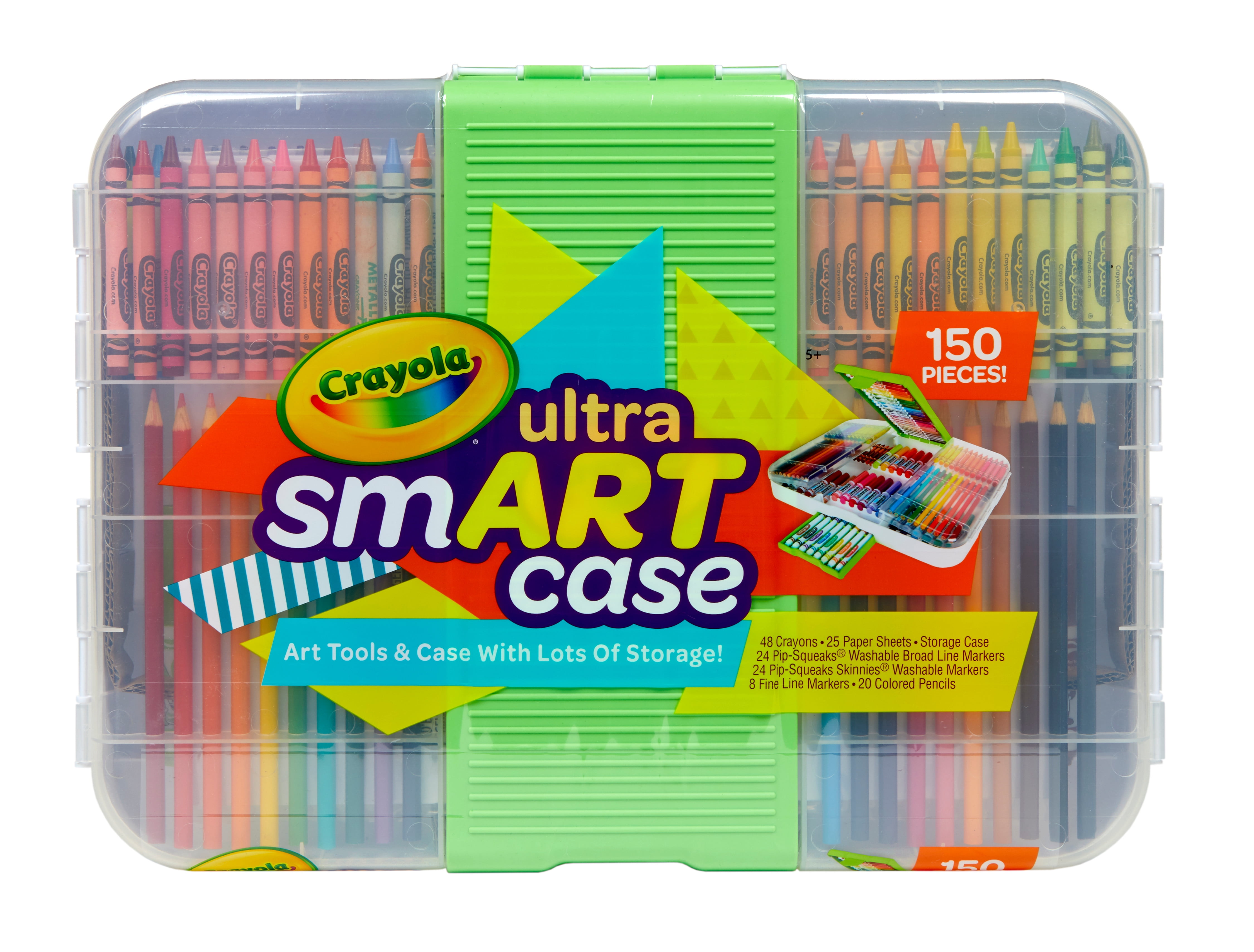 Crayola Pip Squeaks Washable Markers 24 Count in Carrying Case