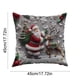 thumbnail image 3 of Decoraciones navideñas, adornos navideños, regalos navideños, funda de almohada navideña impresa para el día de Navidad, funda de almohada decorativa para el hogar, funda de almohada de felpa corta co, 3 of 6