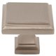 thumbnail image 2 of Pomo de armario Stone Harbor Hardware Metropolis, níquel satinado, 3 cm, 2 of 3