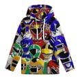 thumbnail image 5 of Power Rangers Youth Hoodies Boys Girls 3D Printed Sweatshirt Fall Winter Clothes Long Sleeves Pullover Sweater M, 5 of 6