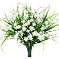 thumbnail image 3 of Coofit Artificial Flower Plastic Lifelike 6PCS Decorative Faux Shrub Plant Fake Flower, 3 of 4