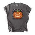 thumbnail image 2 of Retro Jack-O-Lantern Pumpkin Halloween Shirt for Women & Teen Girls, Pepper Shirt, L, 2 of 8