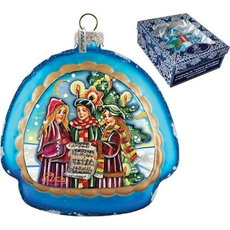 GDeBrekht 756-005 Christmas Carol Rainbow Glass Ornament