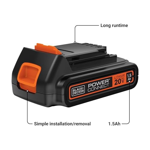 BLACK+DECKER 20-Volt MAX* Lithium-Ion Battery, LBXR20