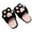 black, variant on Cotton Slippers Female Simulation Cats Paw Slippers Indoor Home Plush Anti-skid Shoes Cute Home Furry Slip