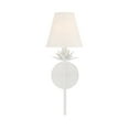 thumbnail image 4 of Trade Winds Daphne 1-Light Wall Sconce in White, 4 of 6