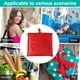 thumbnail image 5 of Bolsa de compras reutilizable Bolsa de compras plegable y lavable a máquina con asa larga, 5 of 5