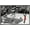 Barnwood Framed Version, variant on Michael Jordan - The Shot Horizontal Wall Poster, 22.375" x 34"