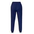 thumbnail image 5 of BLTIBY Scrubs for Men Set Stretch Fit Scrub V-Neck Top & Jogger Pants Medical Nurse Uniforms Outfits Multi Pockets Navy M, 5 of 6