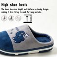 thumbnail image 4 of CHICVOMEY Women's Fuzzy Slippers Cute Lightweight Cozy Home Bedroom Shoes Memory Foam Non-slip House Slippers Indoor Outdoor, 4 of 8