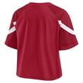 thumbnail image 3 of Women's Fanatics Crimson Alabama Crimson Tide Oversized Raglan V-Neck Fashion Jersey, 3 of 3