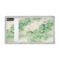thumbnail image 2 of JIALIOU Nylon Trifold Card Wallet with ID Window Zipper Pocket for Men Women Teen Green Auspicious Clouds, 2 of 7