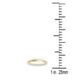 thumbnail image 5 of AoneJewelry 18K Diamond Eternity Wedding Band In Solid White,Yellow & Rose Gold, 5 of 5