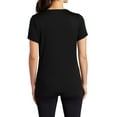 thumbnail image 2 of Mafoose Women's Short Sleeve Posi-UV Pro Scoop Neck Tee Black 3X-Large, 2 of 5