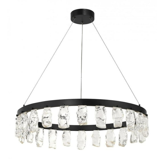 George Kovacs Lighting - Artic Glacier - 30W 1 LED Chandelier-14.5 Inches Tall