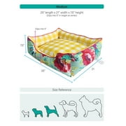 The Pioneer Woman Pet Bed, Sweet Romance Medium 25 x 21