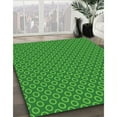 thumbnail image 3 of Ahgly Company Machine Washable Indoor Rectangle Transitional Green Area Rugs, 8' x 10', 3 of 7