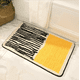 thumbnail image 1 of Alfombra de baño, Alfombra de baño Antideslizante, Alfombra de baño súper Suave, Lavable a máquina, Alfombra de baño Absorbente de Microfibra Amarilla (45 * 70 cm) Sailing Electrónica, 1 of 5