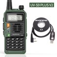 thumbnail image 1 of BAOFENG UV-S9 Plus V2 Potente portátil UHF VHF de doble banda 16KM de largo alcance impermeable Walkie Talkie Ham UV-5R Radio bidireccional Tan Jianjun  unisex, 1 of 2