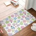 thumbnail image 4 of Yiaed Pastel Christmas Cookies Print Flannel Doormat Mat Outdoor Indoor Door Mats,Welcome Matt Outdoor Front Door Mat Doormat Outdoor Mat Outdoor Mat,16"x24", 4 of 7