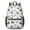Tractor and Wheelbarrows, variant on Tractor and Stars White Pattern 17" School Backpacks for Teens,Waterproof Oxford Fabric,S-Shape Padded Straps for School,Travel,Hiking,Camping