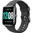 thumbnail image 1 of Smart Watch, Fitness Tracker with Heart Rate Monitor, Activity Tracker with 1.3 Inch Touch Screen, IP68 Waterproof Pedometer Smartwatch with Sleep Monitor, Step Counter for Women and Men, 1 of 6