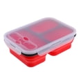 thumbnail image 2 of Recipiente de almacenamiento de alimentos Soledad Bento plegable a prueba de rojo 2 cuadrícula 600 ml 400 ml, 2 of 10