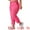Hot Pink, variant on DARING DIVA Women's Plus Drawstring Elastic Waist Cargo Pants with Pocket 1X Beige