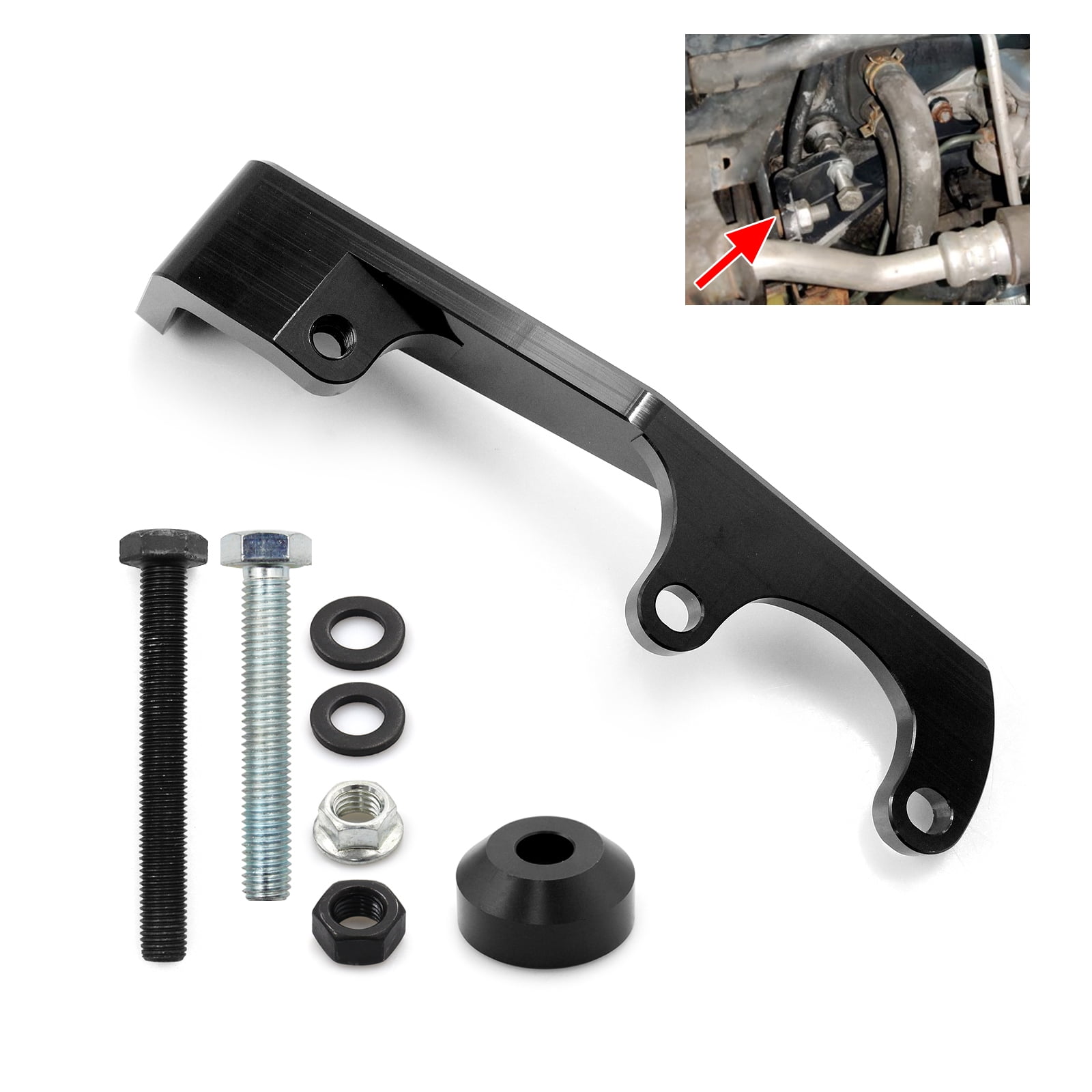 Clutch Master Cylinder Brace, Aluminium Bracket Replacement for Subaru WRX STI 2008-2014 Impreza 2008-2011, Car Accessory