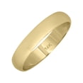 thumbnail image 3 of SZUL Women's 3mm Domed Wedding Band in 14K Yellow Gold, 3 of 8