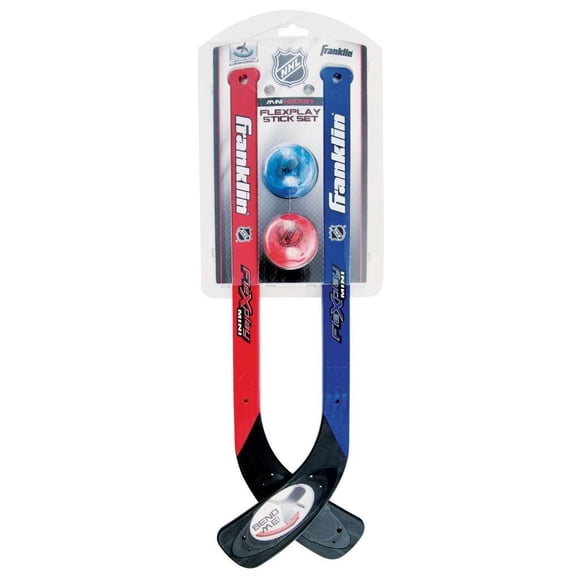 Set de minihockey Franklin Sports Flex Stick con 2 pelotas NHL