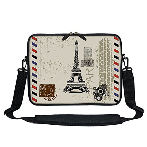 Stained Glass Tablet Bag Trendy Full Printed Laptop Computer Bag Dust-Proof Neoprene Fabric Laptop Computer Bag for Girls Boys White 13inch