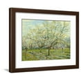 thumbnail image 1 of The White Orchard, 1888, Botanical Scenic Seasons Framed Art Print Wall Art by Vincent van Gogh, 1 of 6