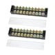 thumbnail image 1 of Regleta De Terminales, Bloque De Terminales 600V 35A Cableado Fácil 2 Piezas TB De Doble Fija Para Distribución De Túneles Para Puentes, 1 of 7