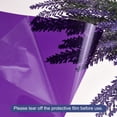thumbnail image 4 of Window Film, Glass Sun Blocking, Heat Control Self Adhesive Purple Window Tint, 5.2x1.64ft for Home Office Bedroom, 4 of 6