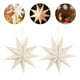 thumbnail image 5 of 2 pantallas de papel decorativas con forma de estrella para Navidad., 5 of 5