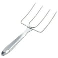 thumbnail image 3 of deevoka Stainless Steel Turkey Fork Roaster Fork for Camping Picnic Barbecue Argent, 3 of 6
