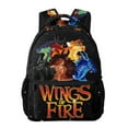 thumbnail image 6 of Wings Of Fire Backpacks Daily Large Capacity Backpack Lightweight Rucksack Casual Daypack Bookbag Shoulder Bag, 6 of 7