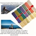 thumbnail image 3 of 140PCS Incense Sticks (7 Scents: Lavender, Lemongrass, Sage, Eucalyptus, Vanilla, Mint, Cherry Blossom) for Home, Yoga & Meditation, 3 of 4