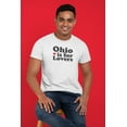 thumbnail image 3 of Old Glory Mens Ohio Is For Lovers Short Sleeve Graphic T Shirt, 3 of 6