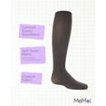 thumbnail image 3 of MeMoi  Basic Complete Opaque Tights - Girls - Female, 10-12, Charcoal, 3 of 7